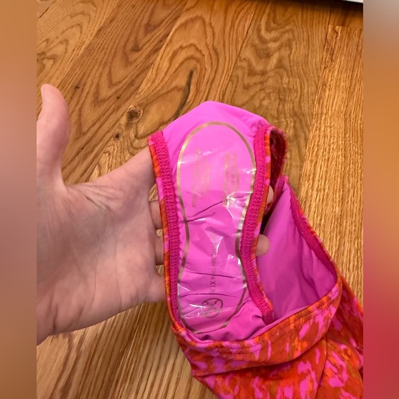 ViX Swim by Paula Hermanny Bikini Bottoms Pink and Orange size Large - Picture 7 of 9